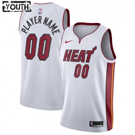 Maillot Basket Miami Heat Personnalisé 2020-21 Nike Association Edition Swingman - Enfant